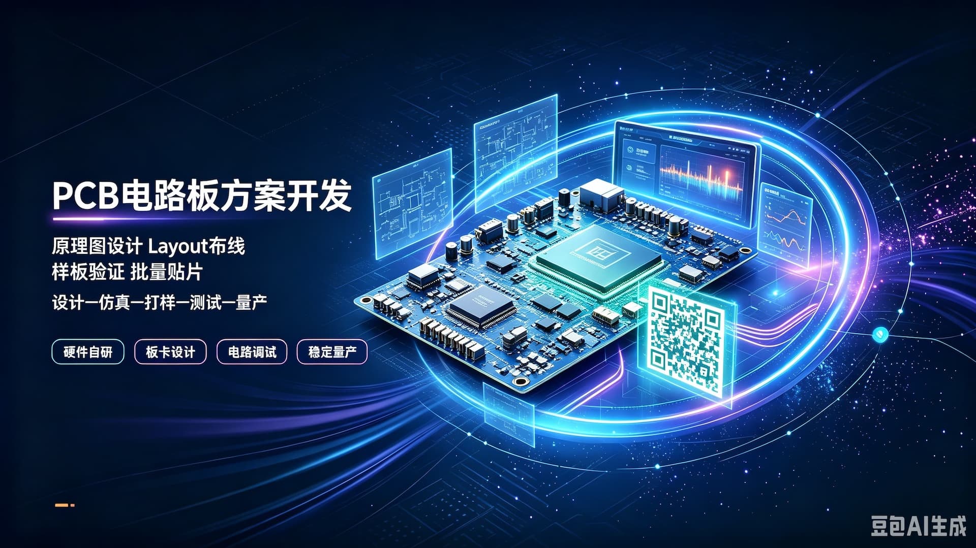 PCB软硬件方案开发